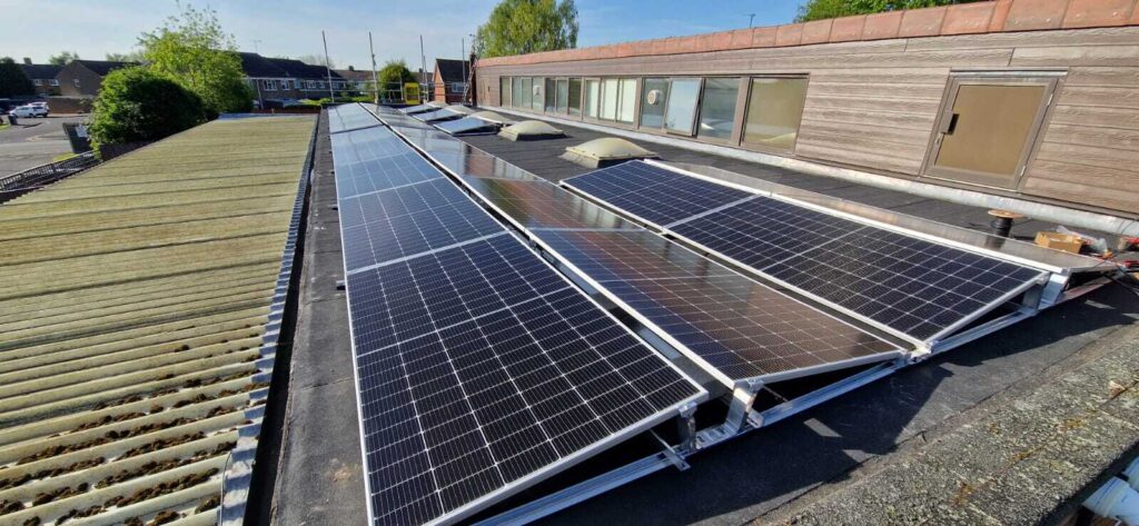 Bucks Family Centre Solar installation