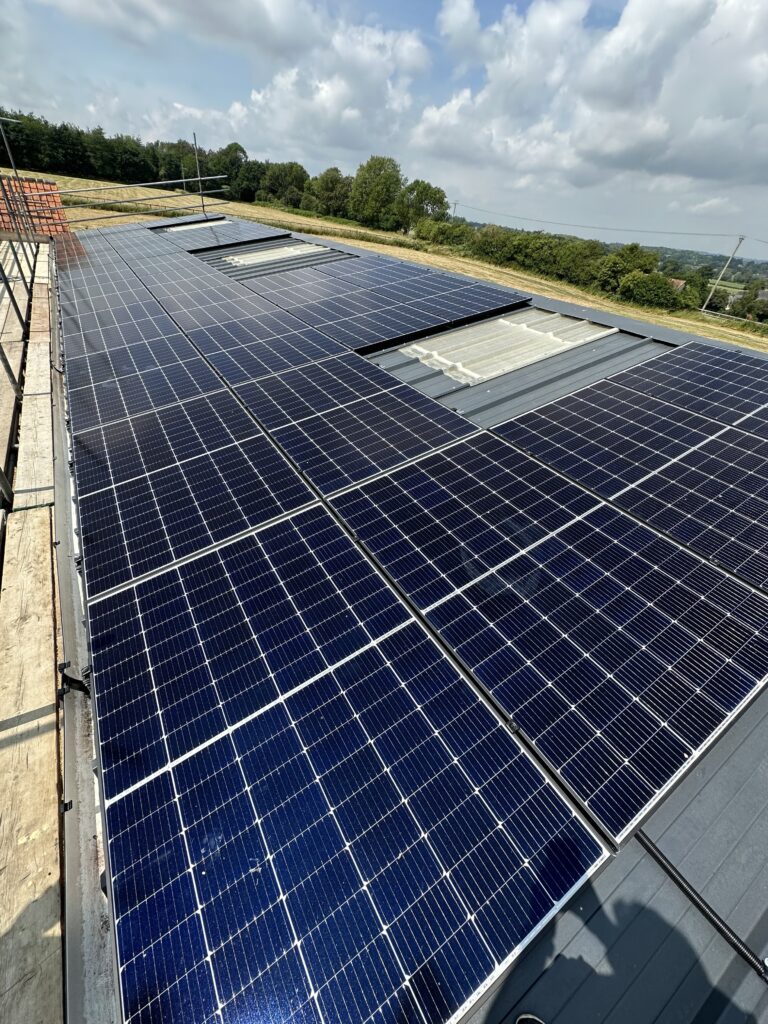 Fruit Farm SolarEdge system installation